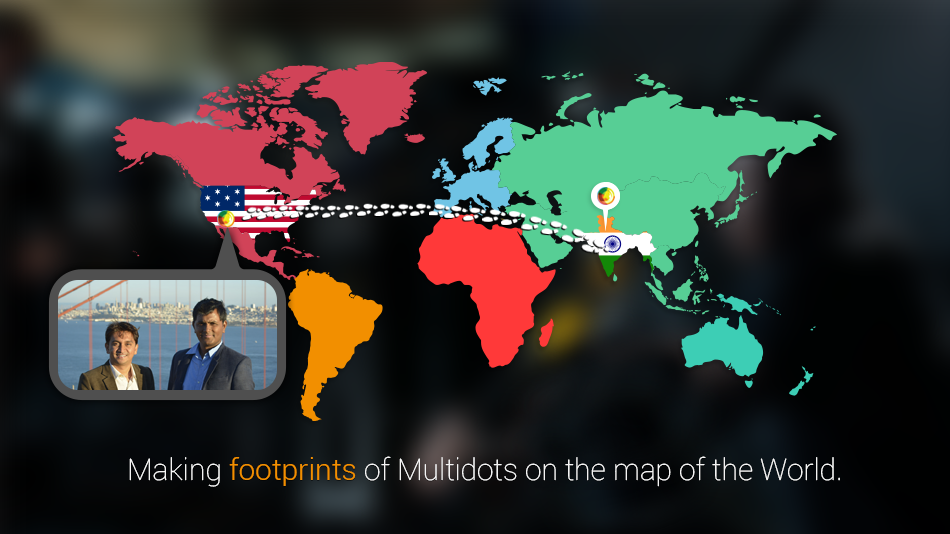 Multidots international footprints – Business Trip to America Img