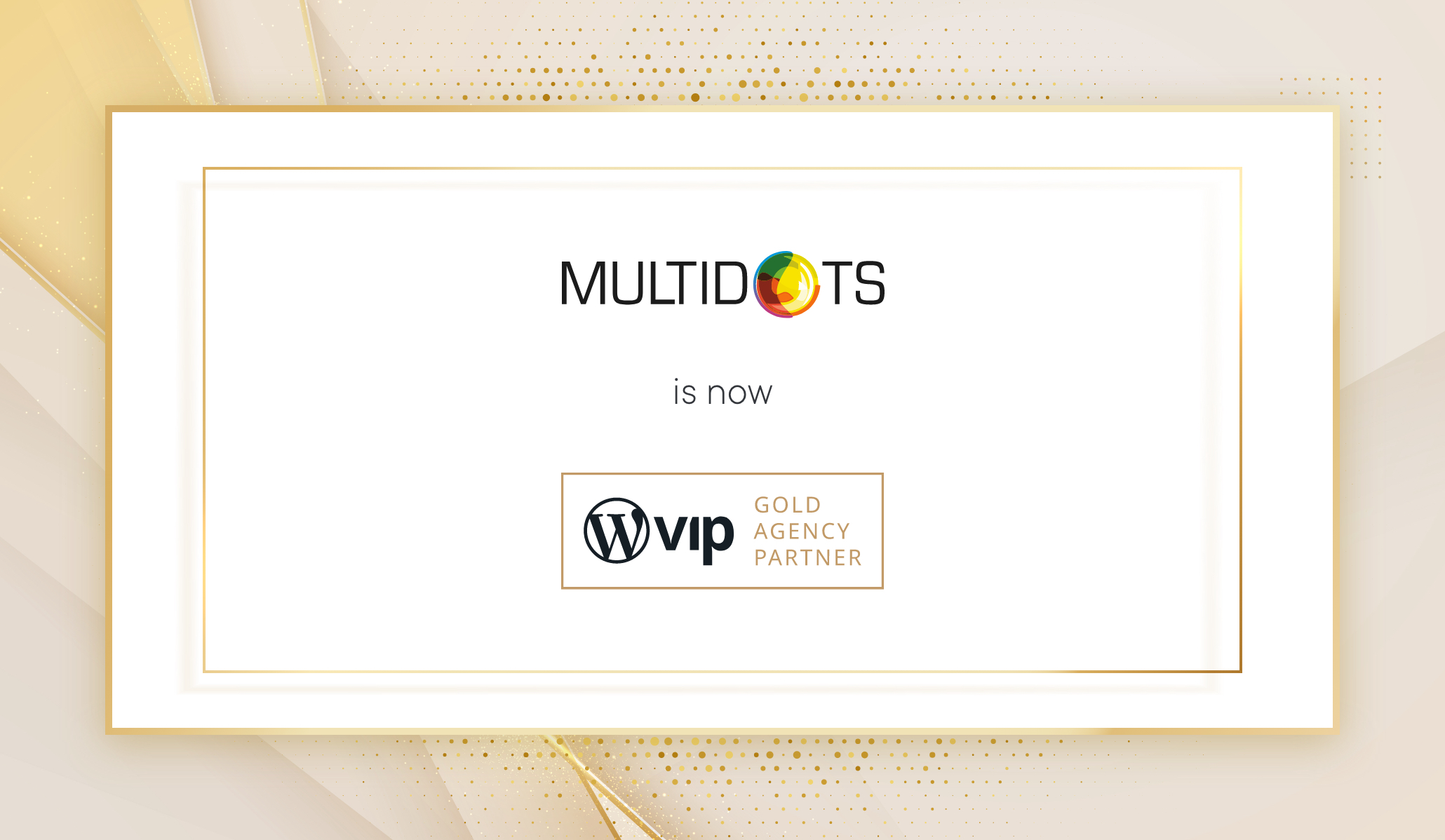 Multidots is now WordPress VIP Gold Partner Img